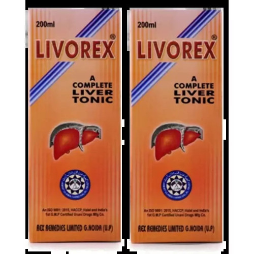 Rex Livorex Syrup (100ml, Pack of 2)