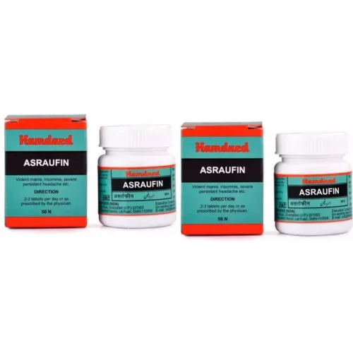 Hamdard Asraufin (50 Tablets, Pack of 2)