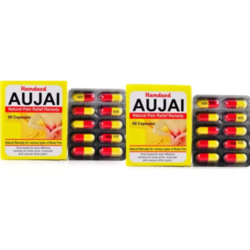 Hamdard Aujai  Capsules (60 Capsules, Pack of 2)