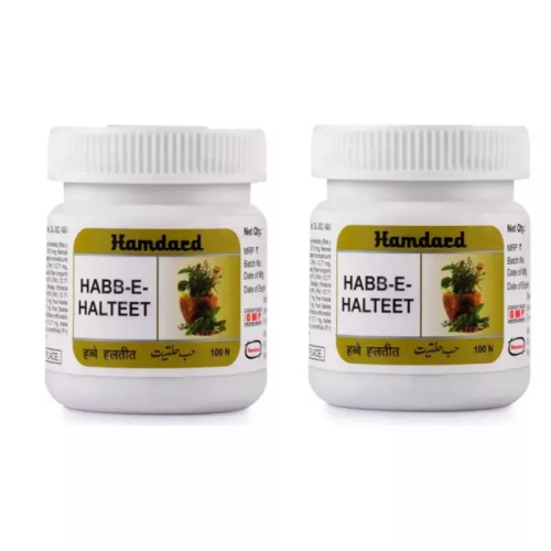 Hamdard Habbe Halteet (100 Tablets, Pack of 2)