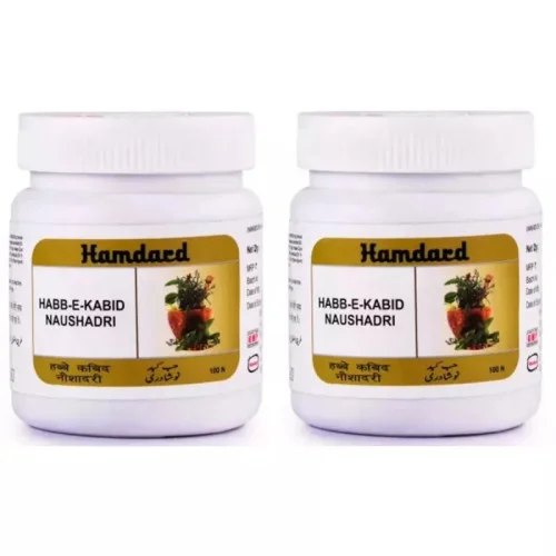 Hamdard Habbe Kabid Naushadri (100 Tablets, Pack of 2)