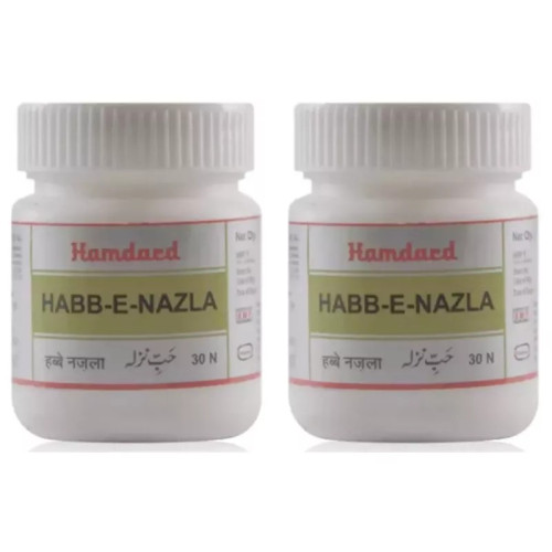 Hamdard Habbe Nazla (30Pills, Pack of 2)
