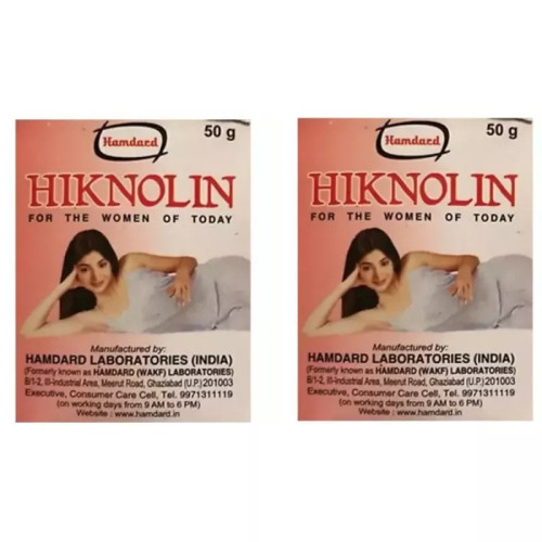 Hamdard Hiknolin (50g, Pack of 2)