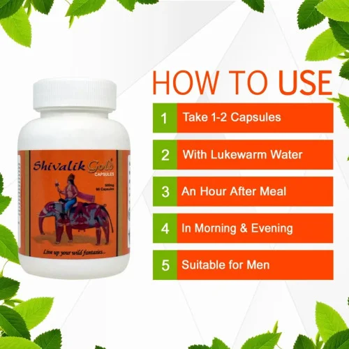 Shivalik Herbals Shivalik Gold (60 Capsules)