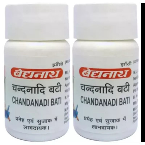 Baidyanath Chandanadi Vati (10g, Pack of 2)