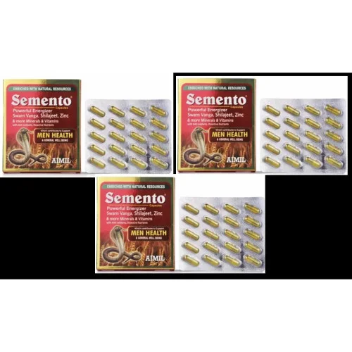 Aimil Semento  Capsules (20 Capsules, Pack of 3)