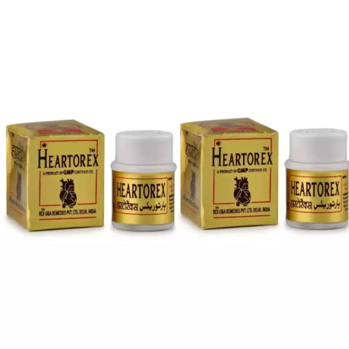 Rex Heartorex Pills (10 Tablets, Pack of 2)