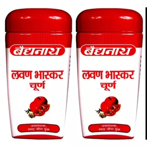 Baidyanath Lavan Bhaskar Churna (60g, Pack of 2)
