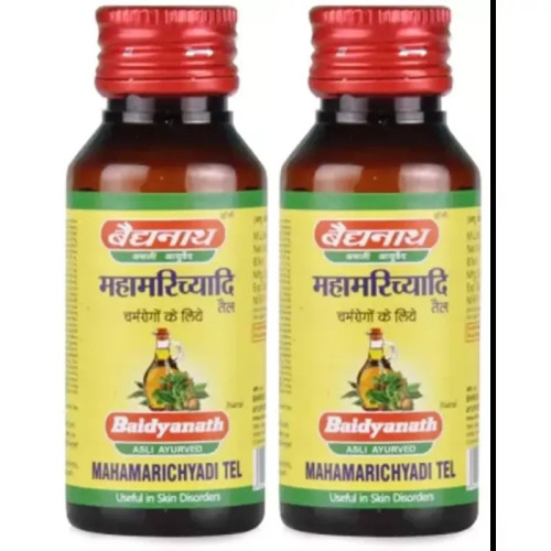 Baidyanath Mahamarichyadi Tail (50ml, Pack of 2)