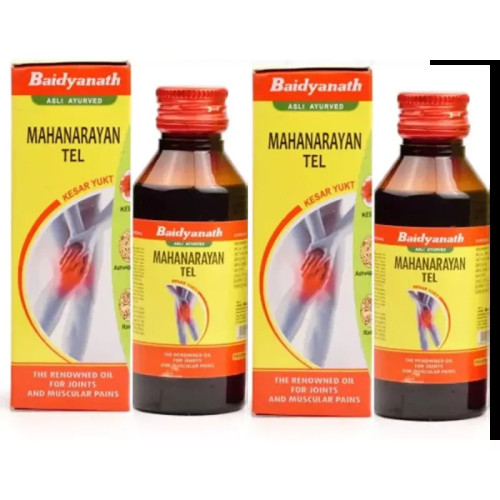 Baidyanath Mahanarayan Tail (50ml, Pack of 2)