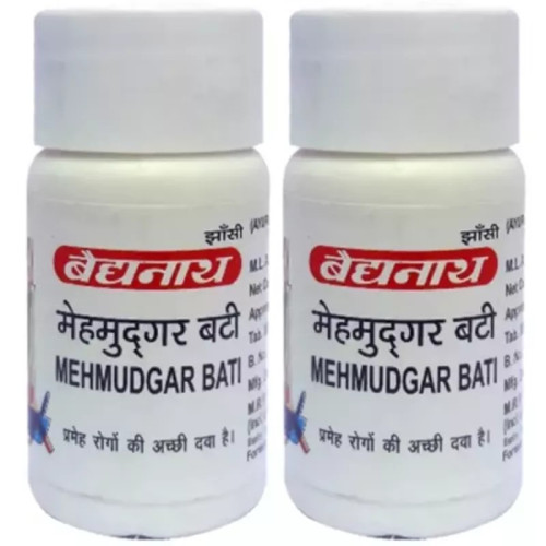 Baidyanath Mehmudgar Vati (40 Tablets, Pack of 2)