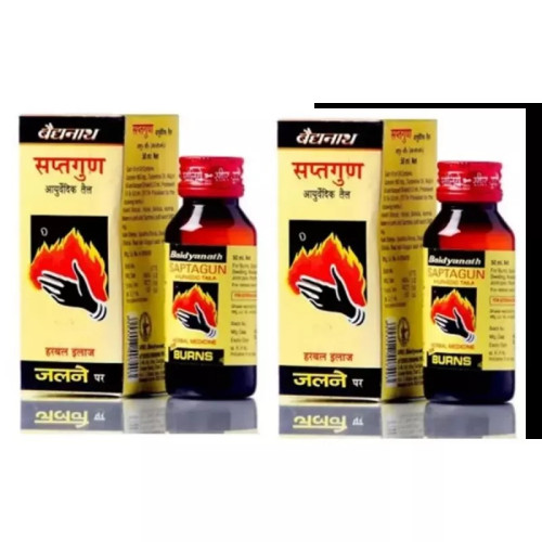 Baidyanath Saptgun Tail (50ml, Pack of 2)