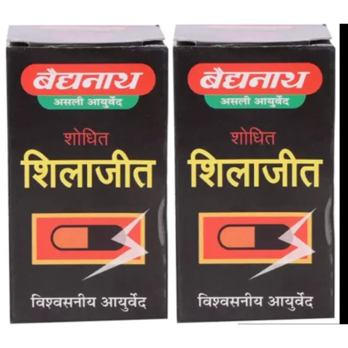Baidyanath Shilajit  Capsules (30 Capsules, Pack of 2)