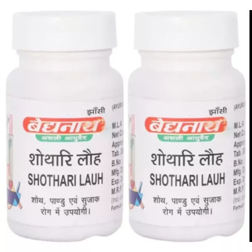Baidyanath Shothari Lauh (40 Tablets, Pack of 2)