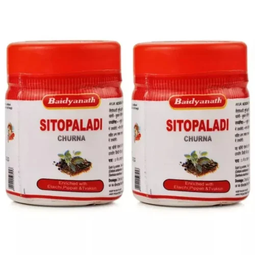 Baidyanath Sitopaladi Churna (60g, Pack of 2)