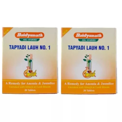 Baidyanath Tapyadi Loha No 1 (Blister) (20 Tablets, Pack of 2)