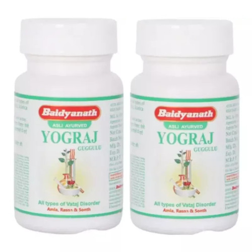 Baidyanath Yograj Guggulu (120 Tablets, Pack of 2)
