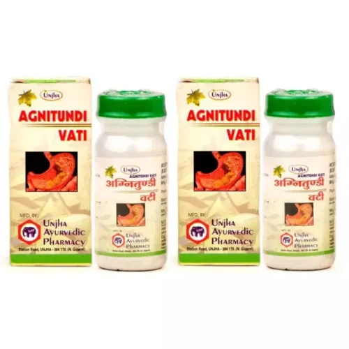 Unjha Agnitundi Vati (40 Tablets, Pack of 2)
