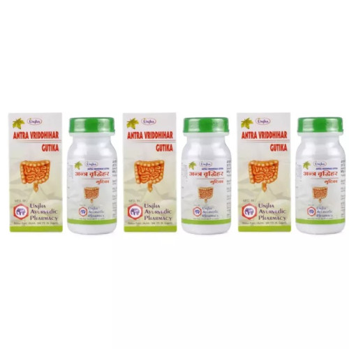 Unjha Antra Vriddhihar Gutika (40 Tablets, Pack of 3)