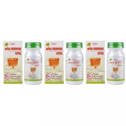 Unjha Antra Vriddhihar Gutika (40 Tablets, Pack of 3)