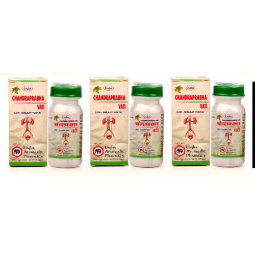 Unjha Chandprabha Vati (40 Tablets, Pack of 3)