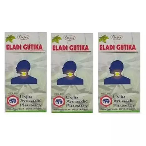 Unjha Eladi Vati (40 Tablets, Pack of 3)