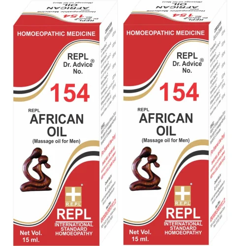 REPL Dr. Advice No 154 (African Oil) (15ml, Pack of 2)