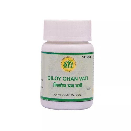 SN Herbals Ghiloy Ghan Vati (50 Tablets)
