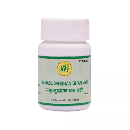 SN Herbals Mahasudarshan Ghan Vati (50 Tablets)