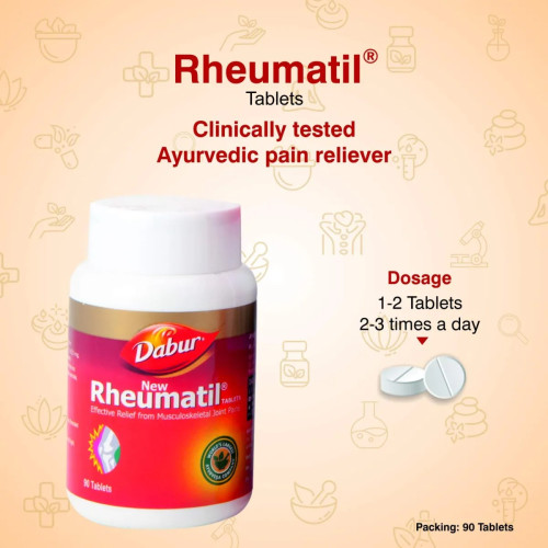 Dabur Rheumatil (90 Tablets)