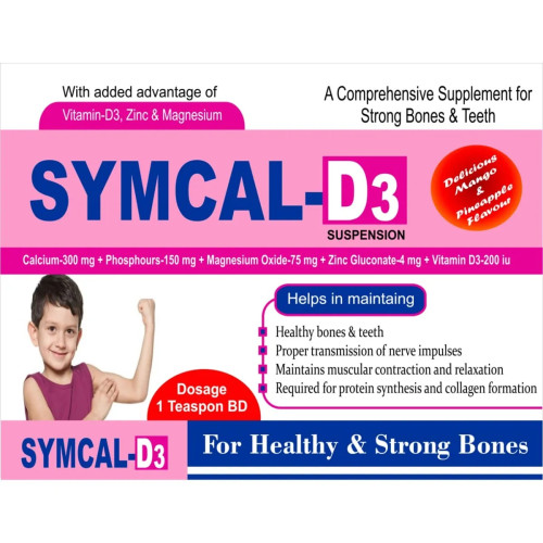 SYMCOX Symcal-D3 Syrup (100ml)