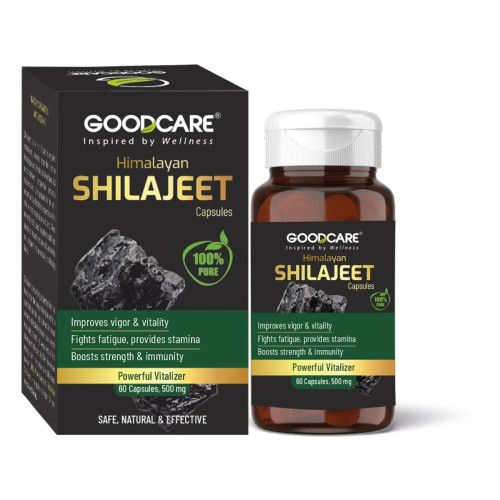 Goodcare Himalayan Shilajeet  Capsules (60 Capsules)