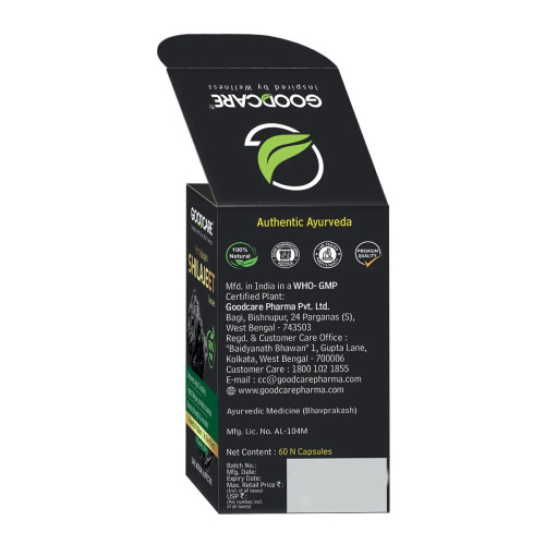 Goodcare Himalayan Shilajeet  Capsules (60 Capsules)