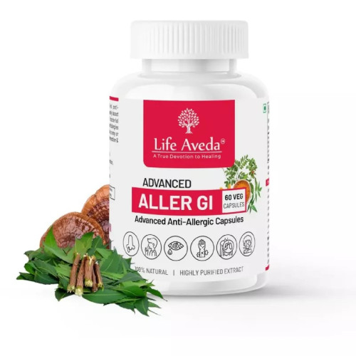 Life Aveda Advanced Aller Gi Veg  Capsules (60 Capsules)