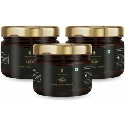 Mint Veda Shilajit Resin (20g, Pack of 3)