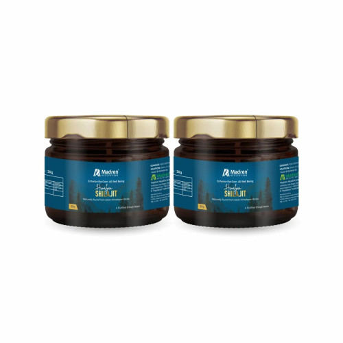 Madren Healthcare Himalayan Shilajit Resin (20g, Pack of 2)