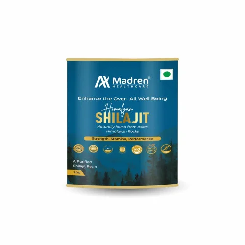 Madren Healthcare Himalayan Shilajit Resin (20g, Pack of 3)
