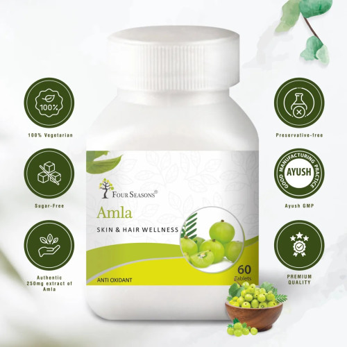 Four Seasons Amla  Tablet (60 Tablets)