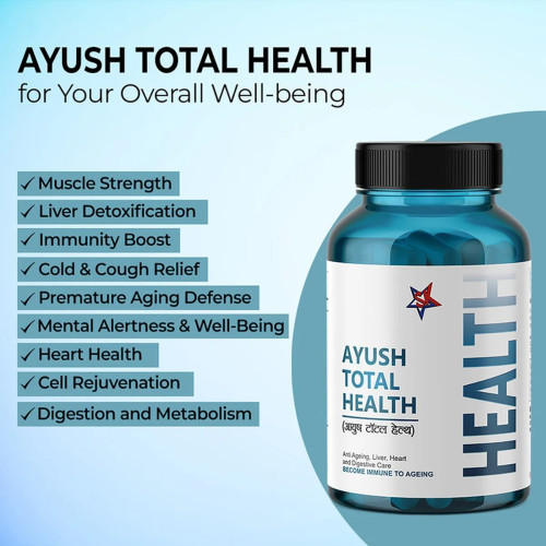Sat Kartar Ayush Total Health (60 Capsules)