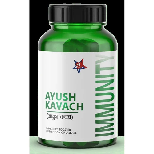 Sat Kartar Ayush Kavach (60 Capsules)