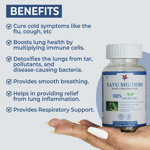 Sat Kartar Vayu Shuddhi Breathe Cleaner (60 Capsules)