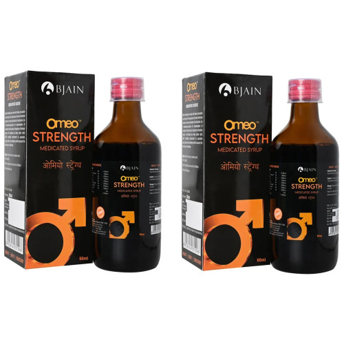 BJain Omeo Strength Syrup (60ml, Pack of 2)