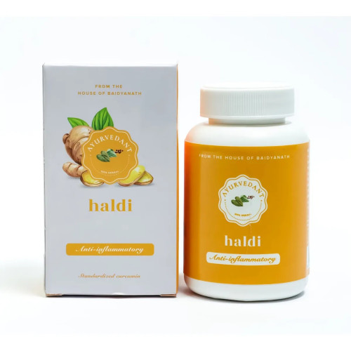 Baidyanath Ayurvedant Haldi Anti-infammatory (60 Capsules)