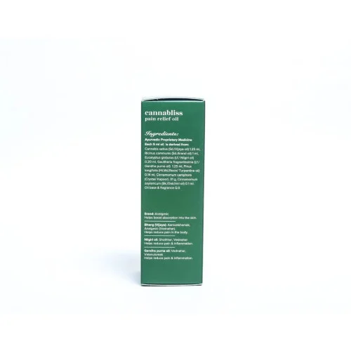 Baidyanath Ayurvedant Cannabliss Pain Relif Oil (50ml)