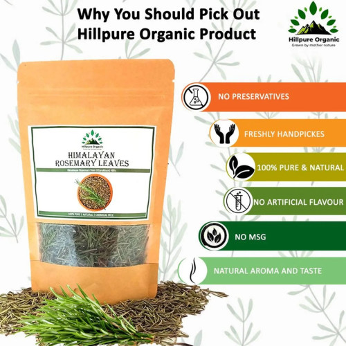 Hillpure Organic Himalayan Rosemary Leaves (50g)