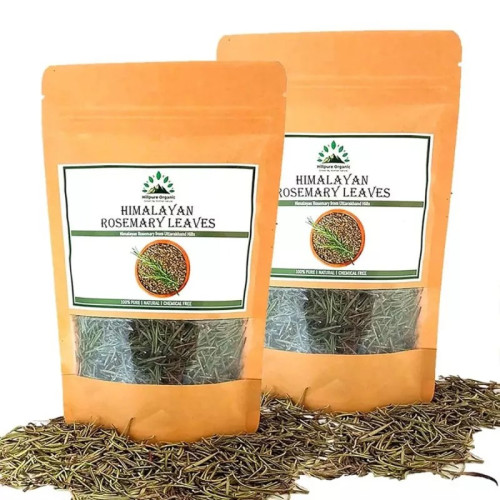 Hillpure Organic Himalayan Rosemary Leaves (50g, Pack of 2)