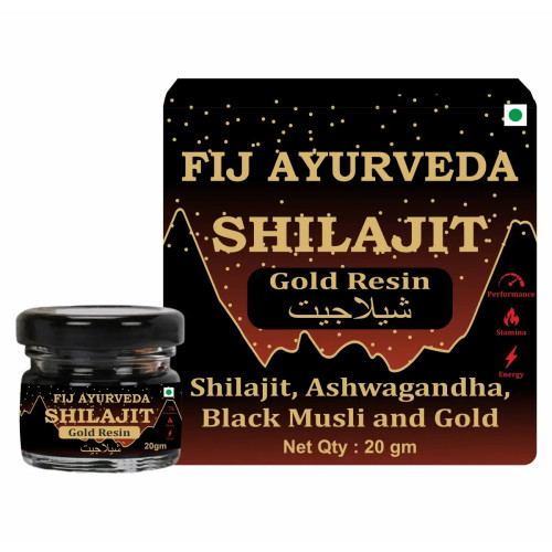 Fij Ayurveda Shilajit Gold Resin (20g)