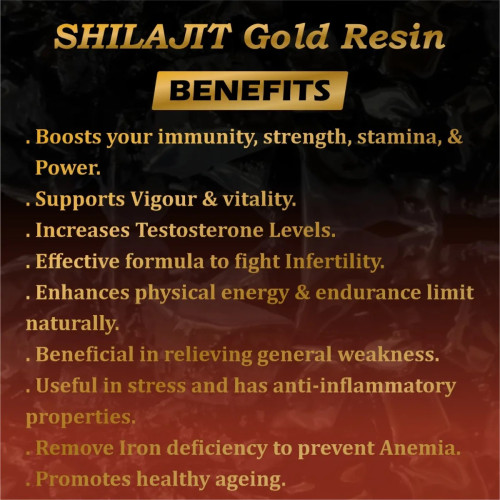 Fij Ayurveda Shilajit Gold Resin (20g)