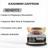 Earth King Kashmiri Shilajit Resin Form + Kashmiri Saffron (20g + 1g) (1Pack)