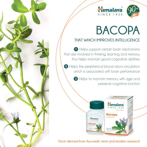 Himalaya Brahmi  Tablet (60 Tablets)